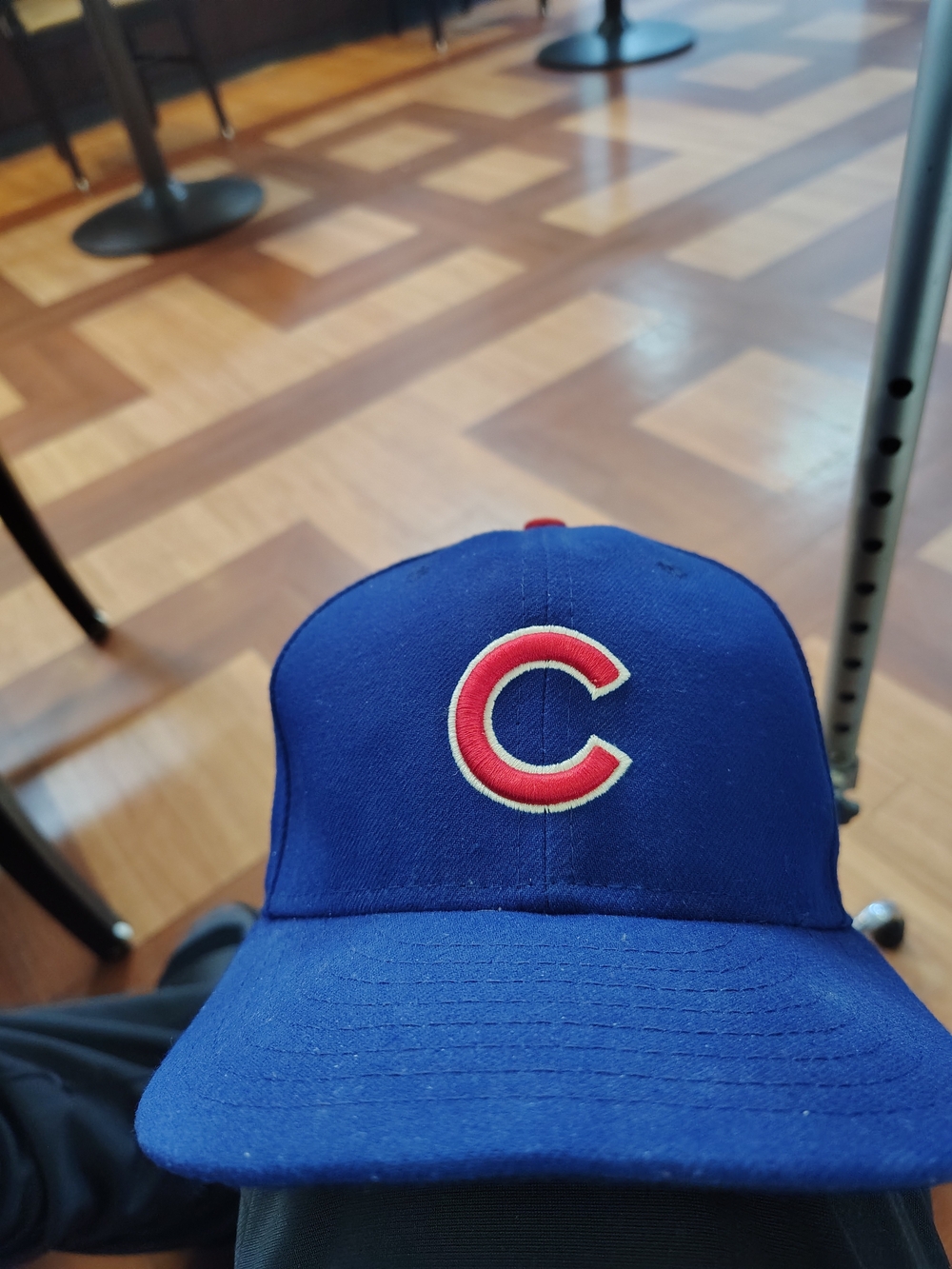 Chicago Cubs Royal Blue Baseball Cap with World Series Patch Size 7 3/8